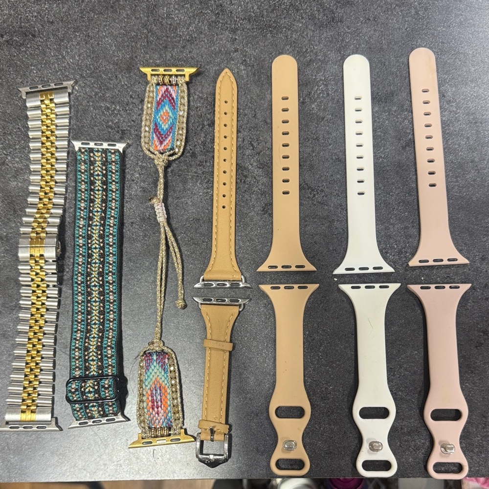 Set of 7 Apple Watch bands